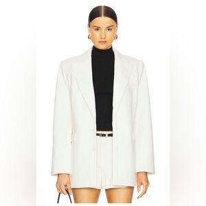 NWT SER.O.YA Acadia Blazer in Eggshell Size XS‎